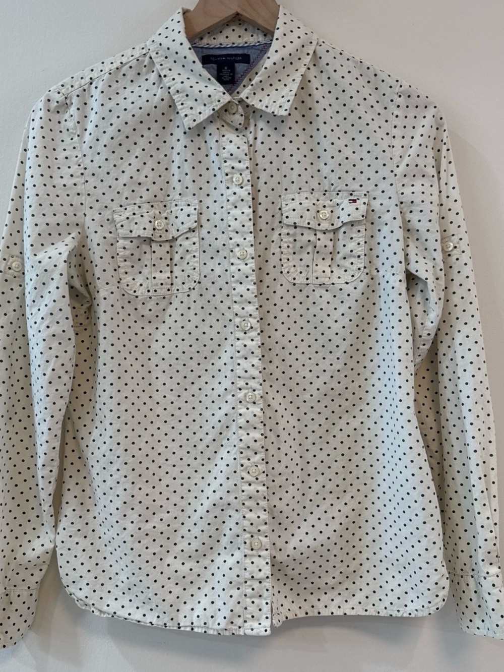 Tommy Hilfiger Polka Dot Button Down